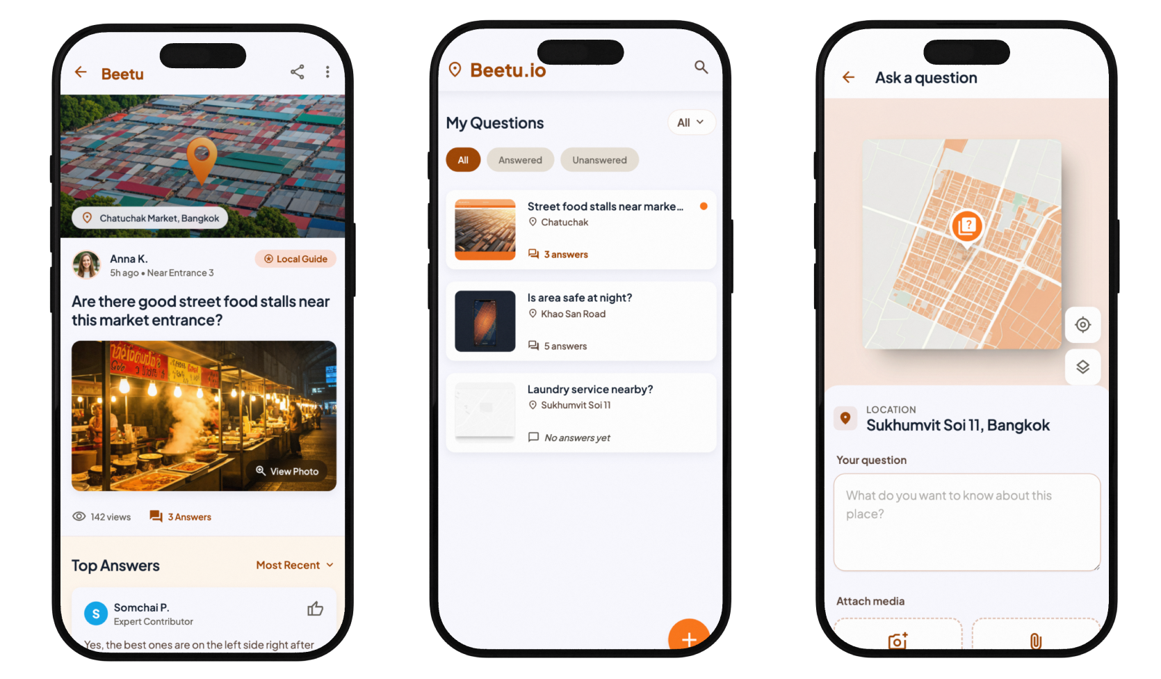 Beetu – Location-Based Q&A Platform